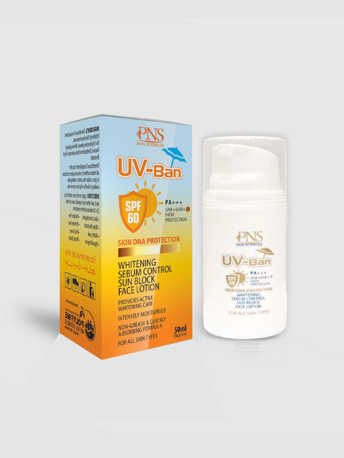 UV Ban Sebum Control Sun Block (SPF 60)